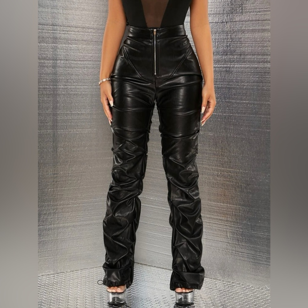 Shien leather pants